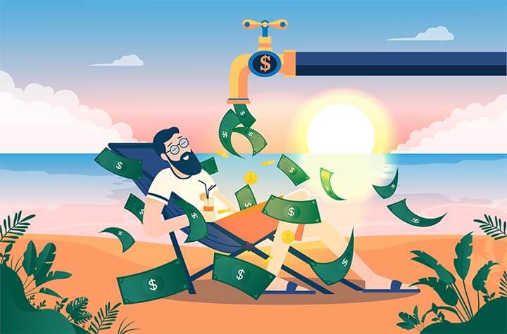 درآمد غیر فعال و بهترین راه های کسب آن